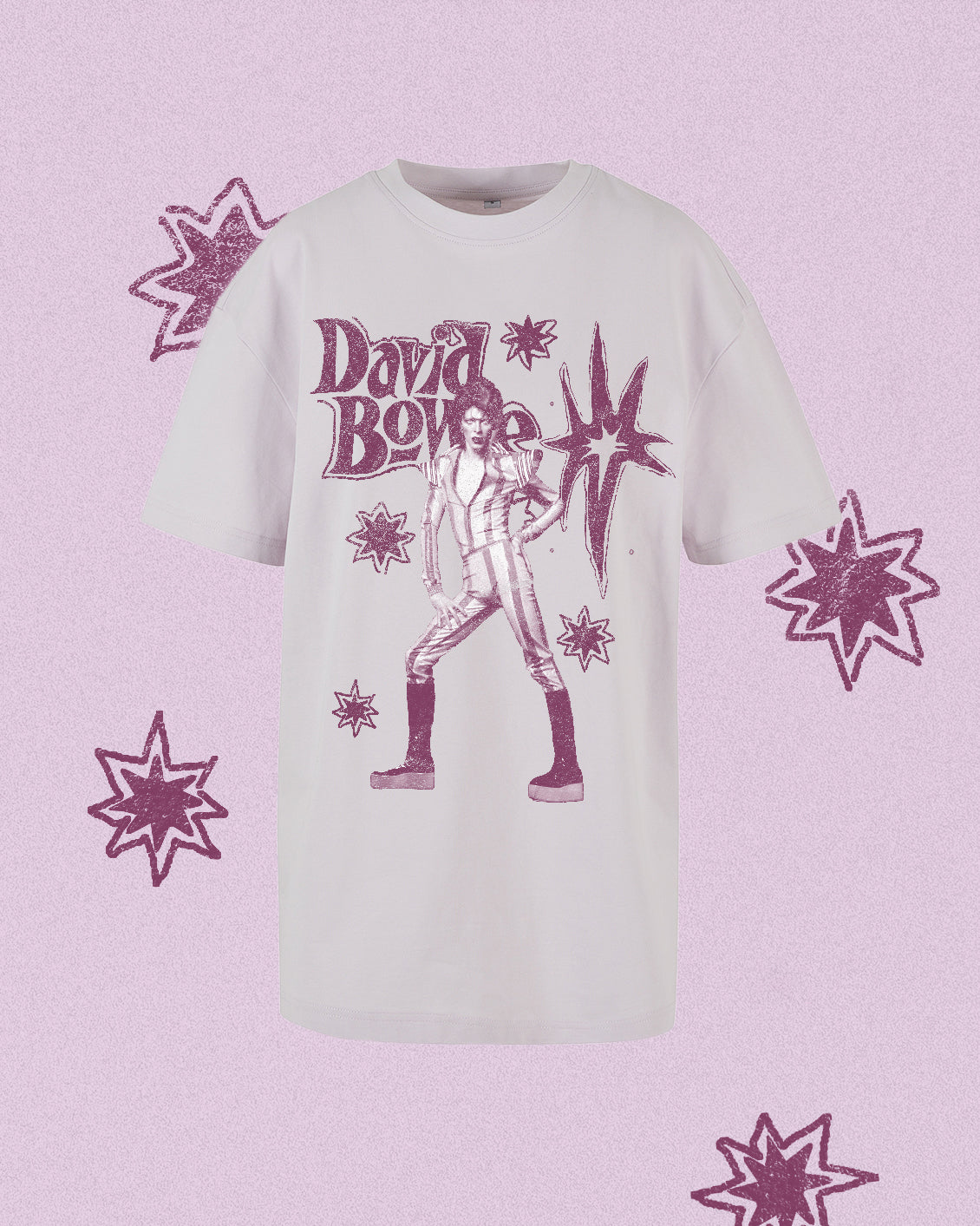 DAVID BOWIE STARDUST OVERSIZED TEE