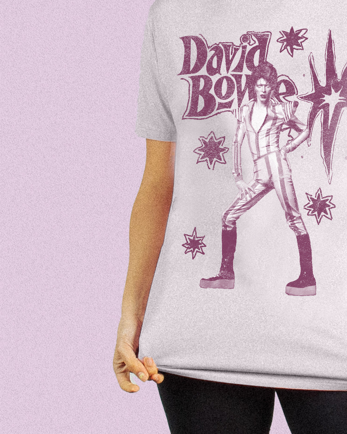 DAVID BOWIE STARDUST OVERSIZED TEE