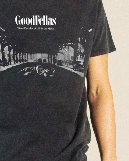 GOODFELLAS POSTER WASHED OVERSIZED TEE