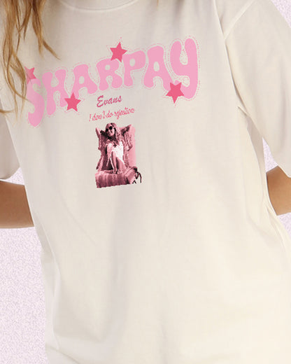 HSM SHARPAY I DONT DO REJECTION DROP SHOULDER TEE