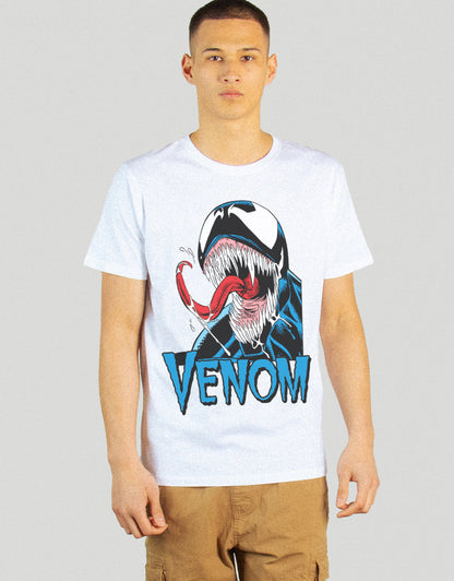 venom monster on a white tee