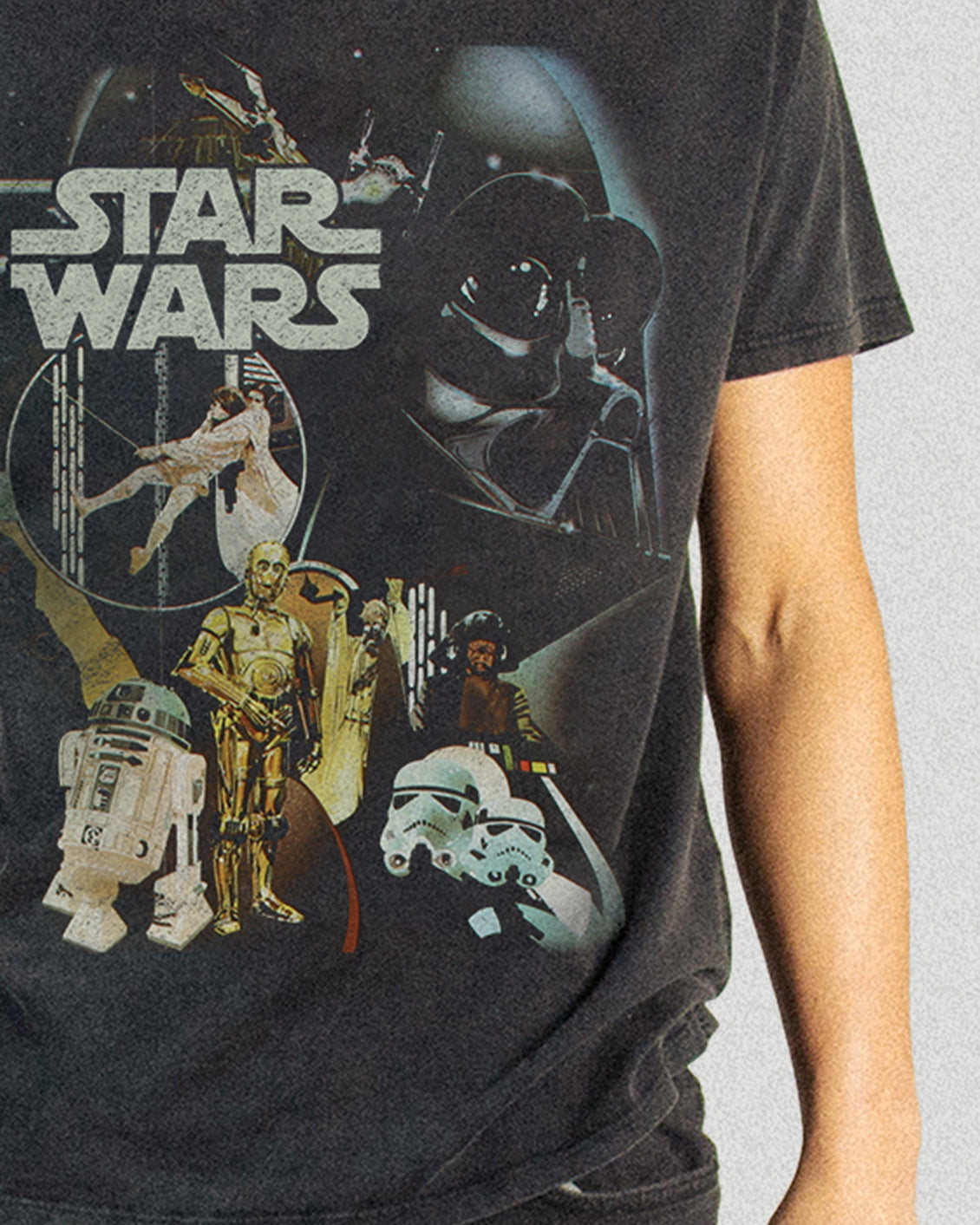 STAR WARS NEW VINTAGE  WASHED OVERSIZED TEE