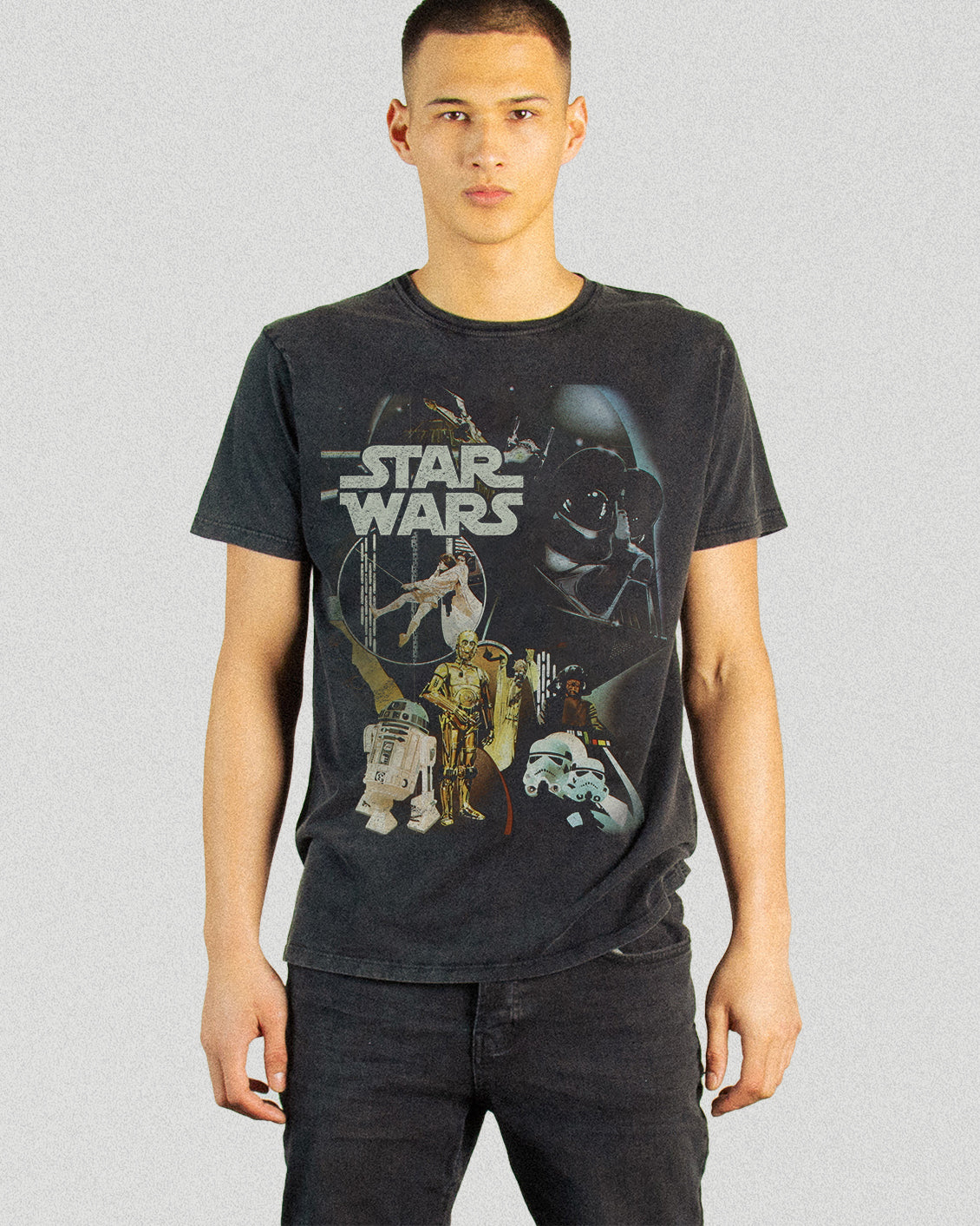 STAR WARS NEW VINTAGE  WASHED OVERSIZED TEE