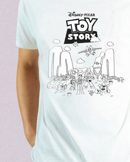 TOY STORY DOODLE DROP SHOULDER TEE