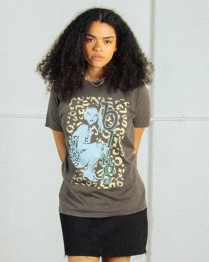 BLONDIE LEOPARD MIC TEE