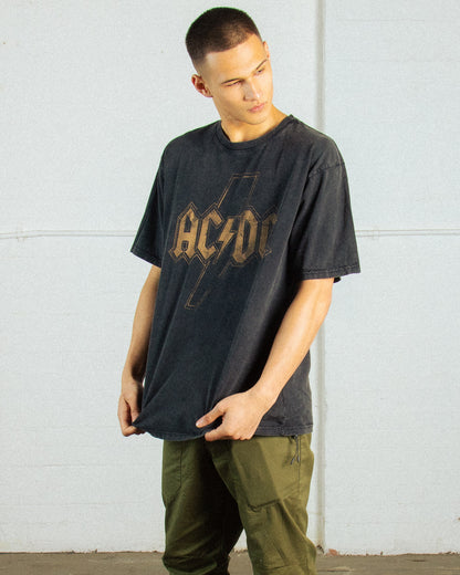 ACDC WASHED TEE