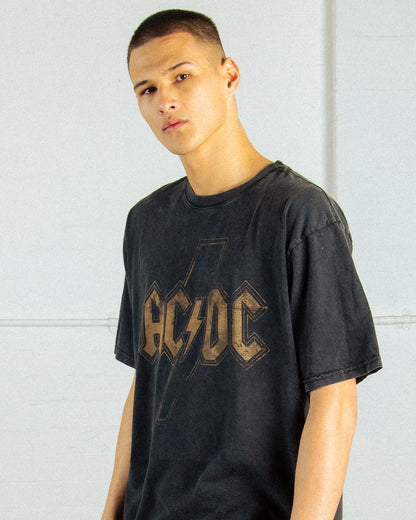 ACDC WASHED TEE