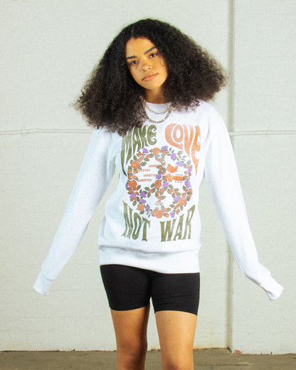 WOODSTOCK LOVE CREW SWEATER