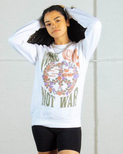 WOODSTOCK LOVE CREW SWEATER